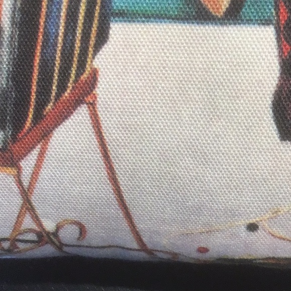 Kurt Ard - Cowboy Asleep In Beauty Salon - 20x20 inch throw cushion - Picture 8 of 8